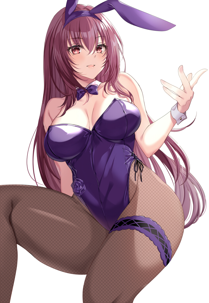 scathach (fate and 1 more) drawn by harimoji