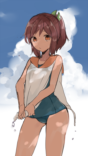 i-401 (kantai collection) drawn by ishita_(sunagimomo)