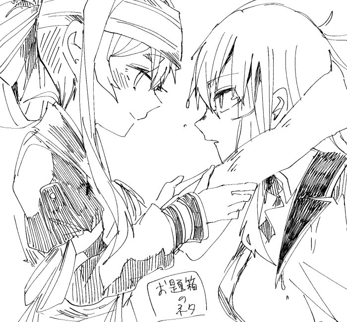 gangut and kamoi (kantai collection) drawn by itomugi-kun