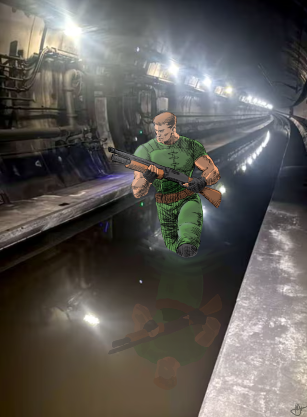 doomguy (doom and 1 more) drawn by hotcoco