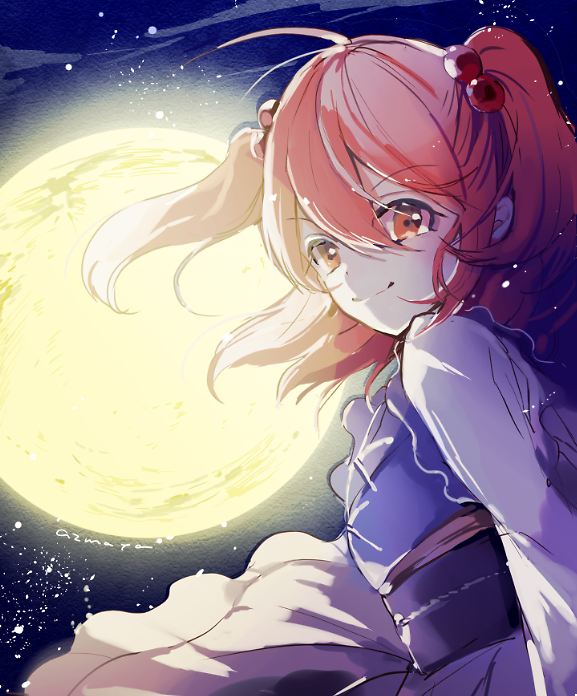 onozuka komachi (touhou and 1 more) drawn by azuma_aya