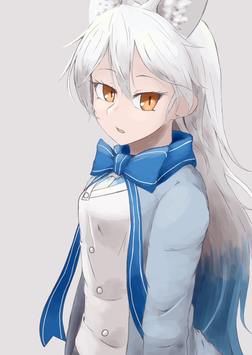 shiroi-kitakitsune (kemono friends) drawn by purioru-3105
