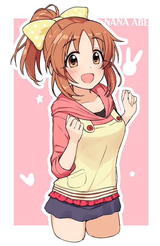 abe nana (idolmaster and 1 more) drawn by omaru_gyuunyuu