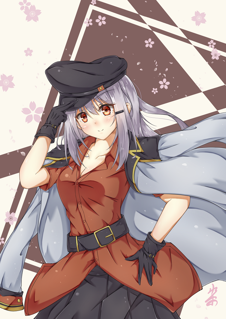gangut and gangut dva (kantai collection) drawn by chichukai-fu_mizuki