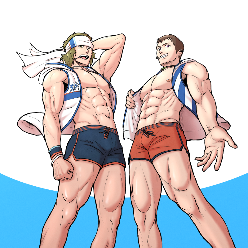 shingen seiji and enjoji michiru (idolmaster and 1 more) drawn by wanggamza