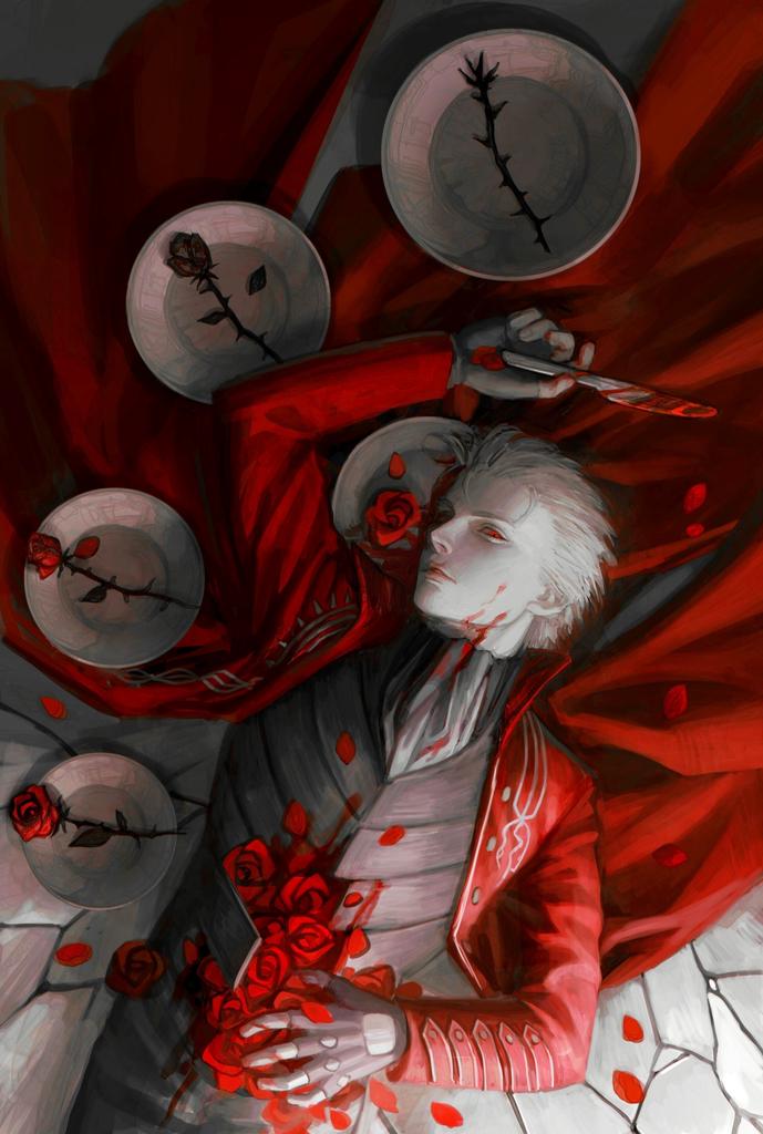 vergil (devil may cry and 1 more) drawn by abiocube