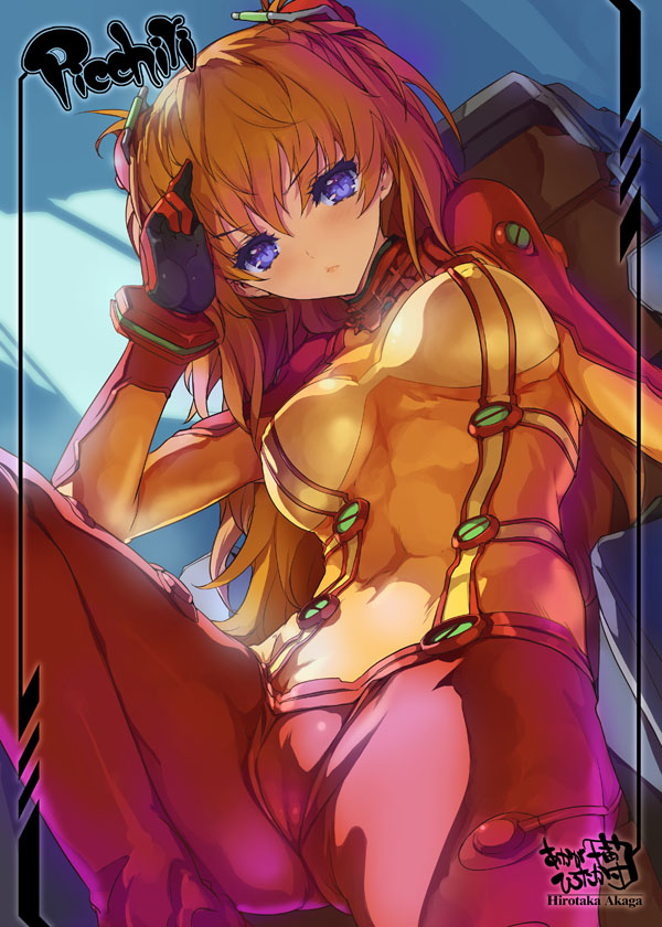 souryuu asuka langley (neon genesis evangelion and 2 more) drawn by akaga_hirotaka