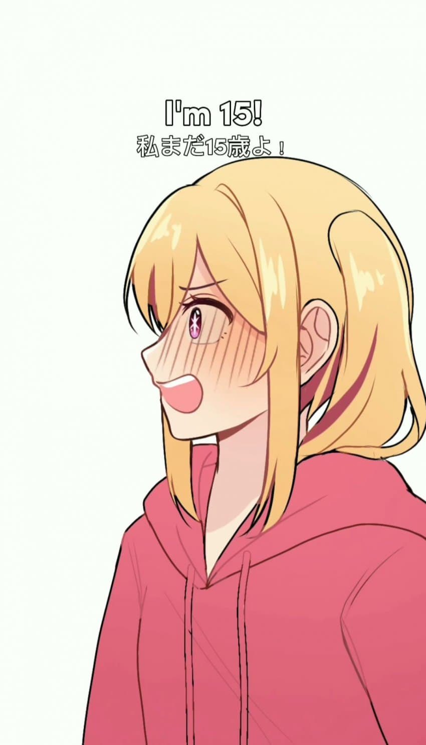 hoshino ruby (oshi no ko) drawn by hrll_66