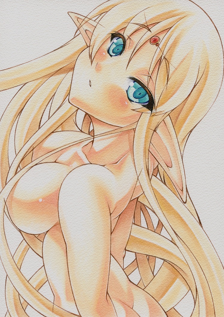 deedlit (record of lodoss war) drawn by yutakasan-love
