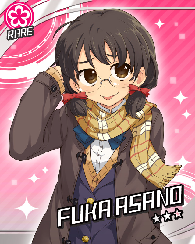 asano fuka (idolmaster and 1 more) drawn by heebee