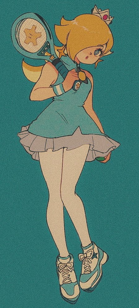 rosalina (mario and 3 more) drawn by pikurusu