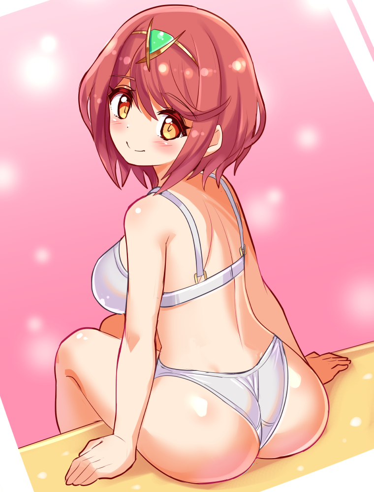 pyra (xenoblade chronicles and 1 more) drawn by cougar_(cougar1404)