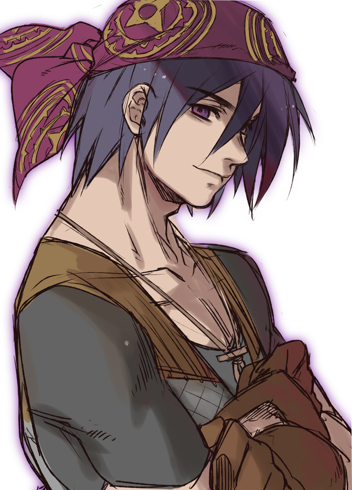 serge and dark serge (chrono cross) drawn by yasunososaku