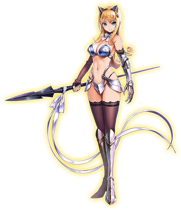 elina and shadow tracker elina (queen's blade and 1 more) drawn by oosaki_shin'ya