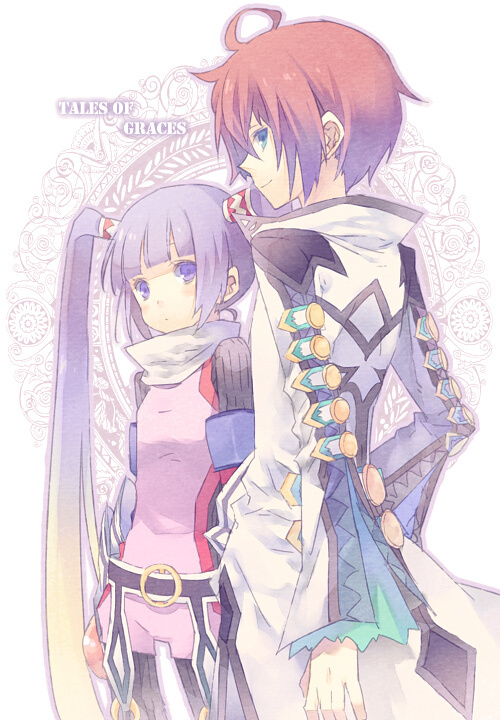 sophie and asbel lhant (tales of and 1 more) drawn by mugura