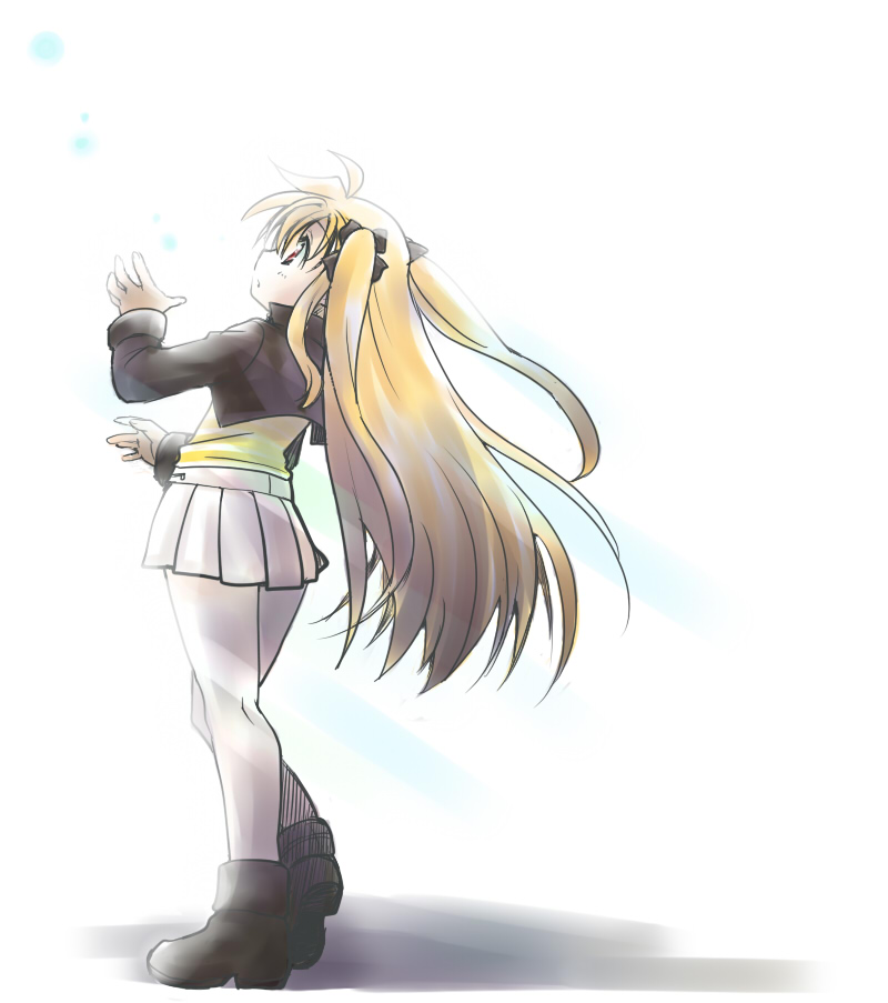 fate testarossa (lyrical nanoha and 2 more) drawn by kajikawa_yahiro