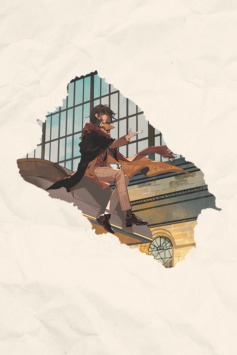 klein moretti and merlin hermes (lord of the mysteries)