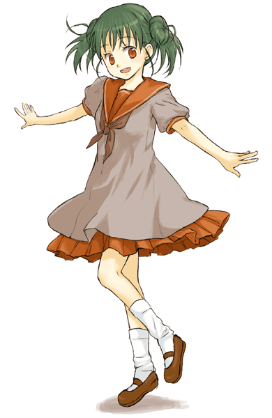 kimiyoshi natsumi (higurashi no naku koro ni) drawn by hato_(hato37)