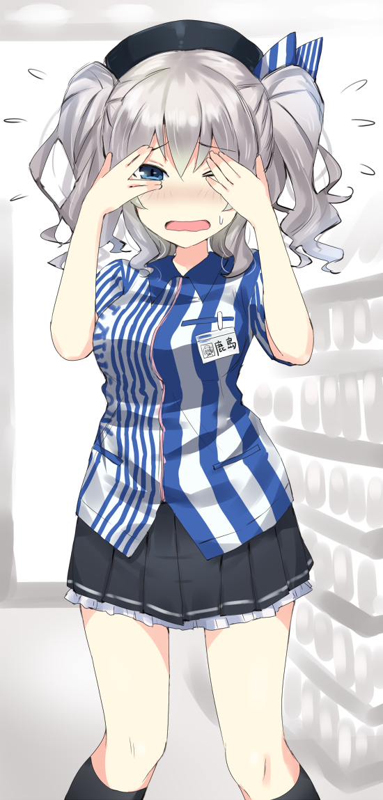 kashima (kantai collection and 1 more) drawn by gedou_(ge_ge_gedou)