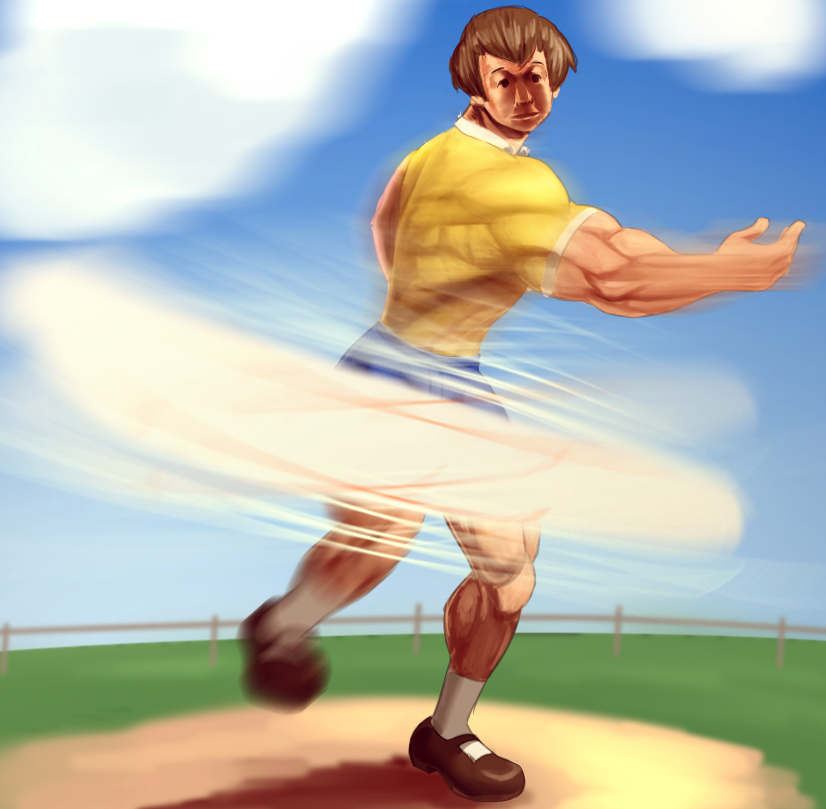 christopher robin (winnie the pooh's home run derby) drawn by taka_(takahirokun)