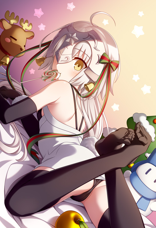 jeanne d'arc alter santa lily (fate and 1 more) drawn by fuu_(koneko_no_yomeiri)