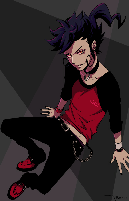 tsurugi kyousuke (inazuma eleven and 1 more) drawn by temari114