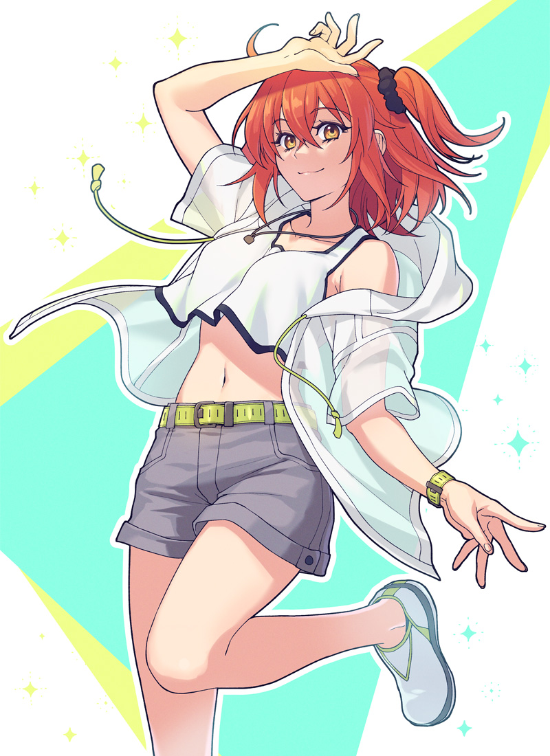 fujimaru ritsuka (fate and 1 more) drawn by zanshi