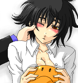 haro and setsuna f. seiei (gundam and 1 more) drawn by reno-kichi