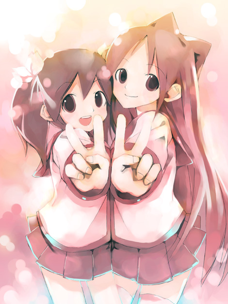 kousaka tamaki and yuzuhara konomi (to heart and 1 more) drawn by kei_(keigarou)