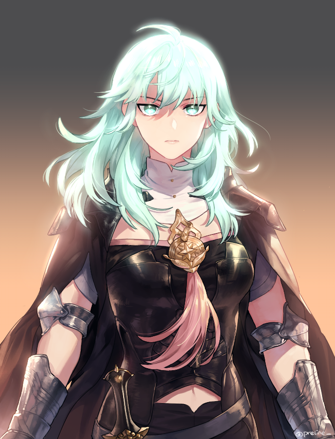 female byleth (fire emblem and 1 more) drawn by preline
