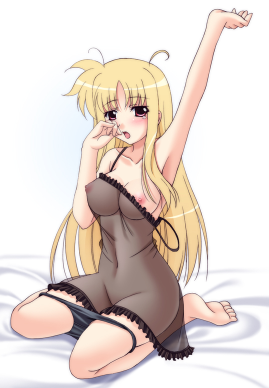 fate testarossa (lyrical nanoha and 1 more) drawn by narutaki_shin