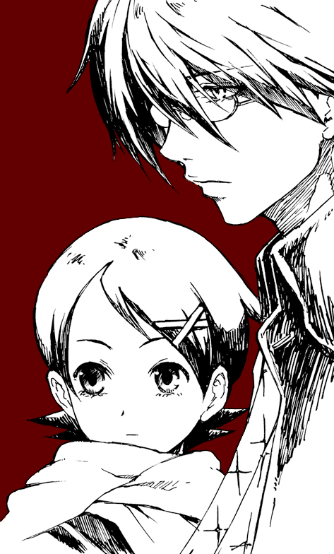 itoshiki nozomu and fuura kafuka (sayonara zetsubou sensei) drawn by shanghai_man