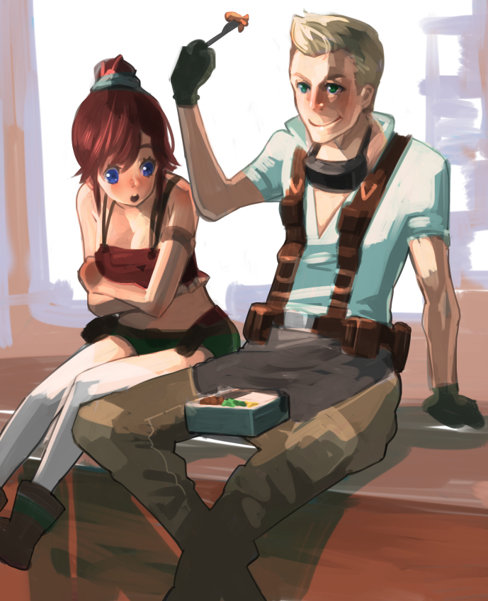 bellows and pinion (suisei no gargantia) drawn by 12_(xaenedju)