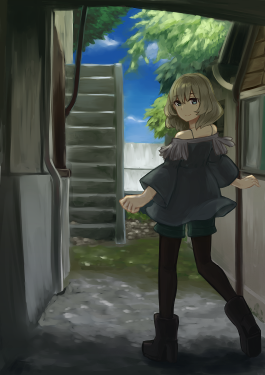 takagaki kaede (idolmaster and 1 more) drawn by alive_turtle