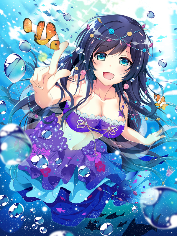 tojo nozomi (love live! and 1 more) drawn by hirai_yuzuki