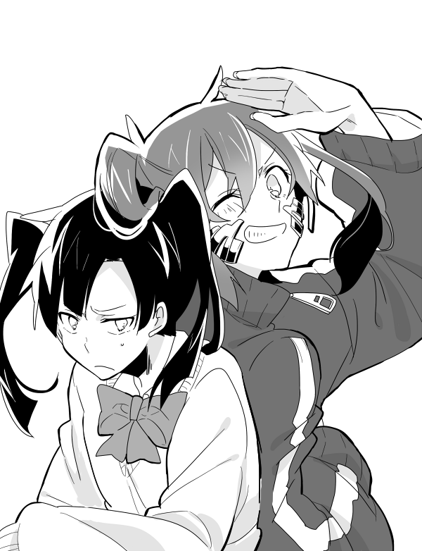 ene and enomoto takane (kagerou project) drawn by akinai_ari