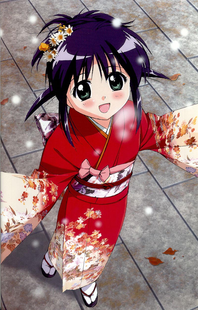 andou mahoro (mahoromatic) drawn by takamura_kazuhiro