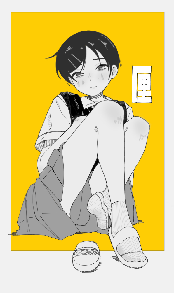 kouyama rin (futsuu no keion-bu) drawn by niki_(nikip_13)
