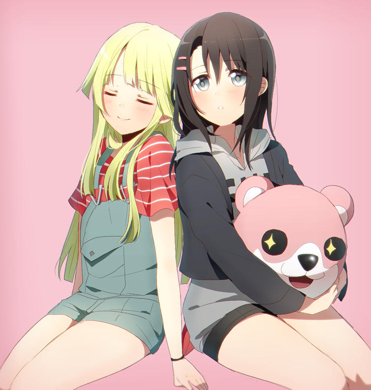 tsurumaki kokoro, okusawa misaki, and michelle (bang dream!) drawn by harusawa