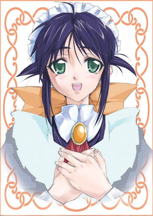 andou mahoro (mahoromatic) drawn by natsu_iori