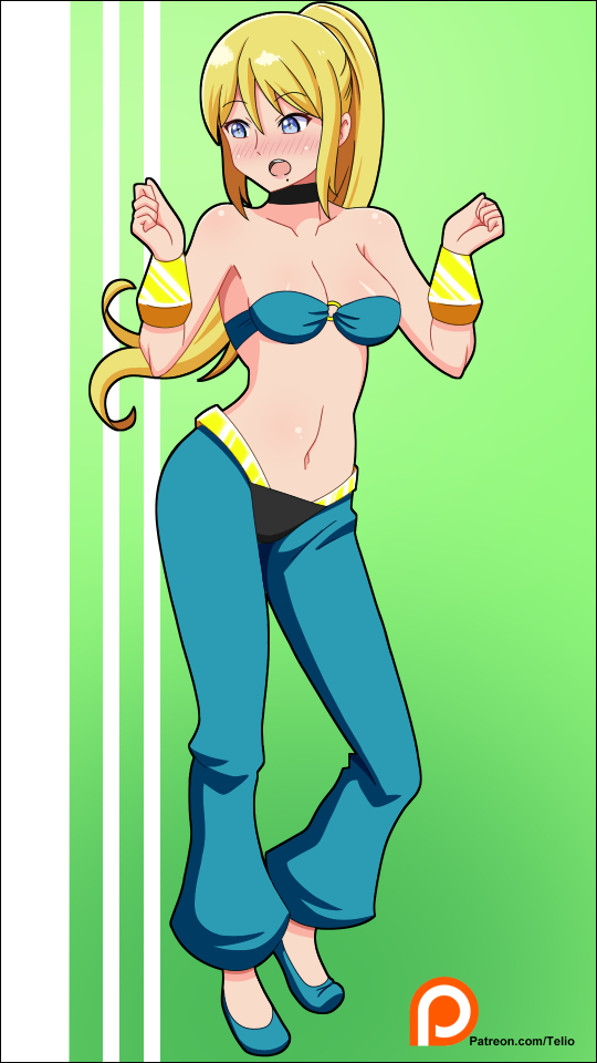 samus aran and shantae (super smash bros. and 2 more) drawn by teliodraw