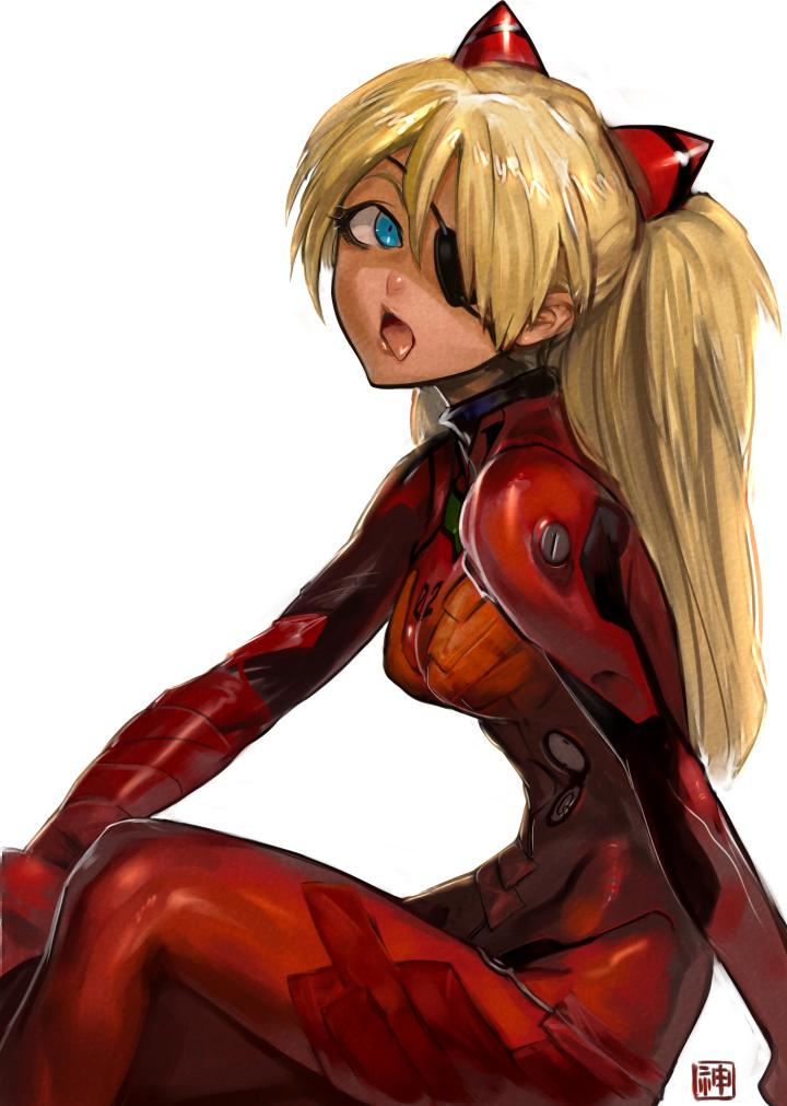 souryuu asuka langley (neon genesis evangelion and 2 more) drawn by jintetsu