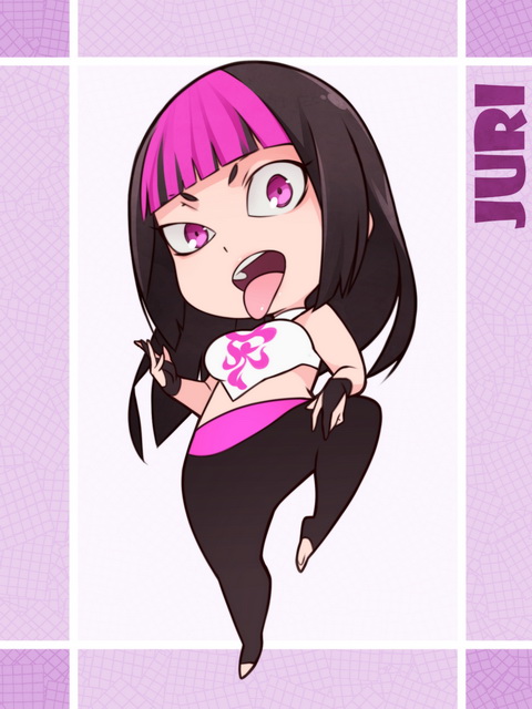han juri (street fighter and 1 more) drawn by x-t3al