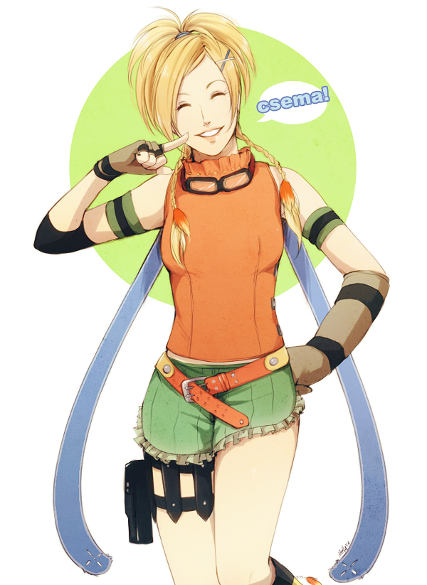 rikku (final fantasy and 1 more) drawn by hanpetos