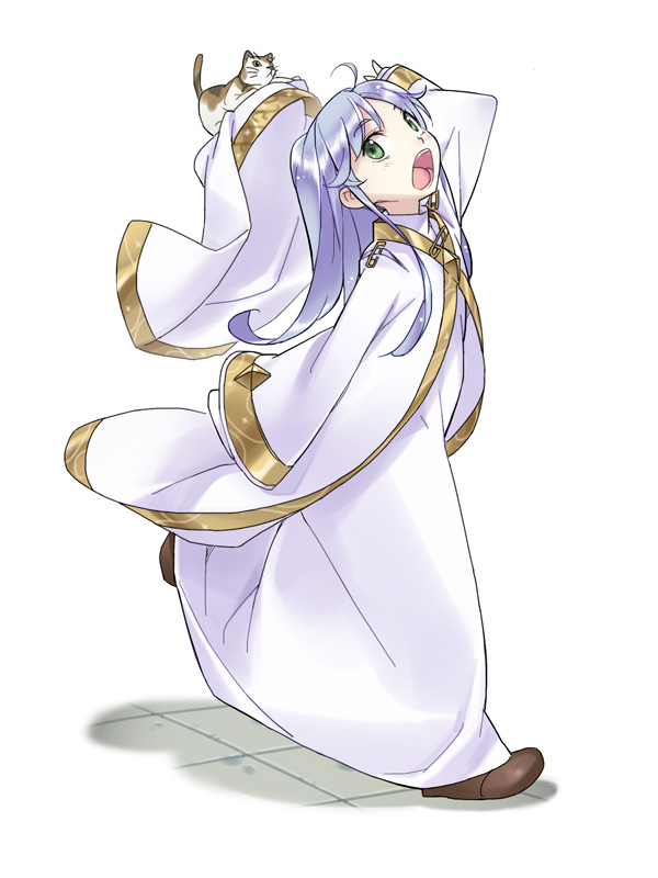 index and sphinx (toaru majutsu no index) drawn by kizaki_(volvox)