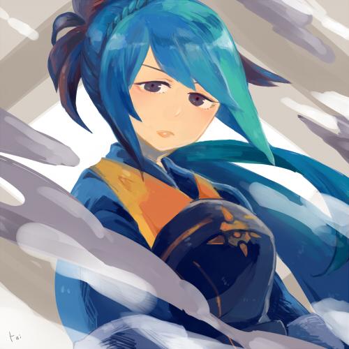 oboro (fire emblem and 1 more) drawn by pict_rai