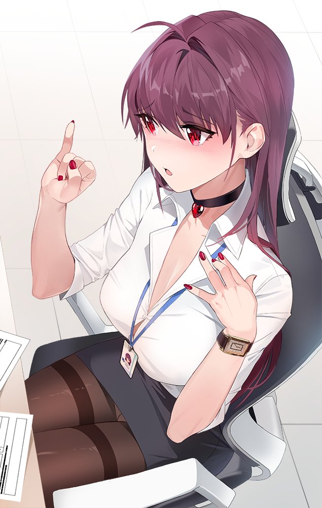 scathach (fate and 1 more) drawn by damda