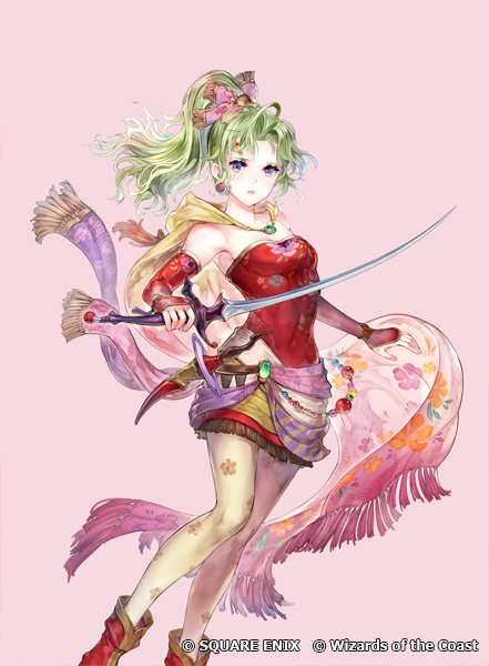 terra branford (final fantasy and 2 more) drawn by itou_misei