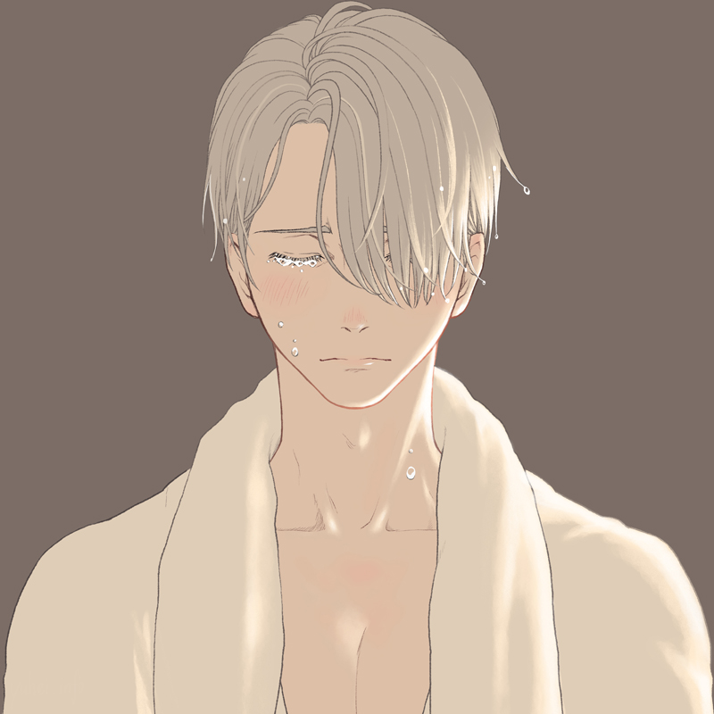 viktor nikiforov (yuri!!! on ice) drawn by yuuhei