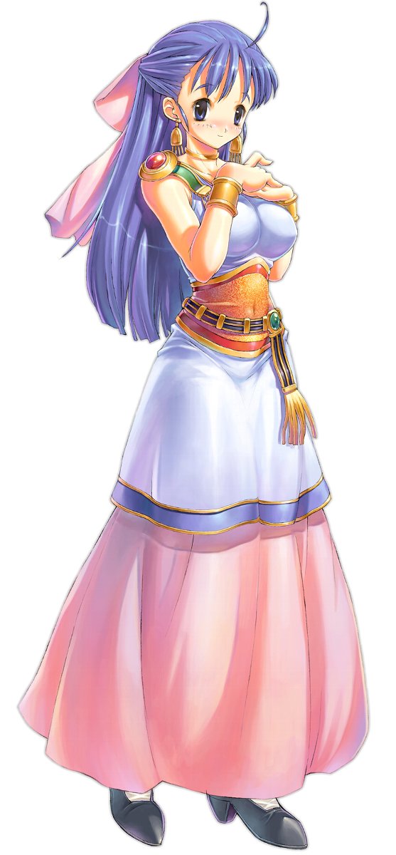 flora (dragon quest and 1 more) drawn by uchiu_kazuma